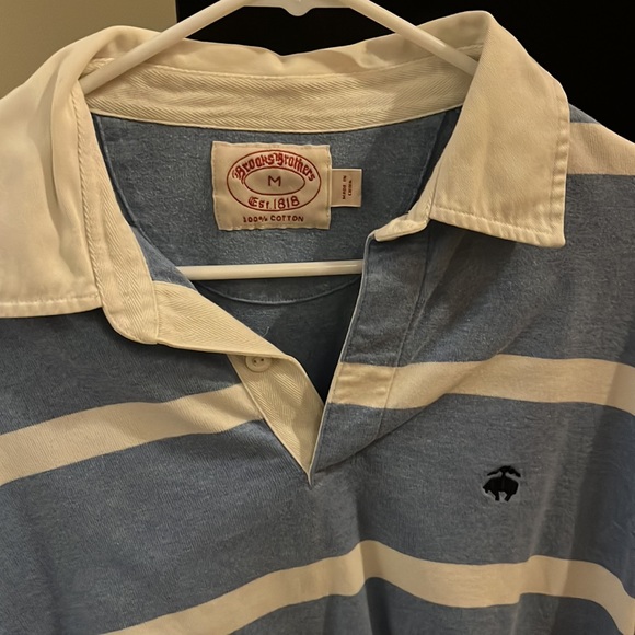Brooks Brothers long sleeve polo, M - Picture 2 of 2